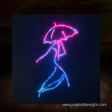 Fiber Optic Light Painting For Homes